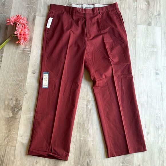 NWT Haggar Straight Leg Slacks Pants 40x30 40” - Picture 1 of 6